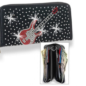 Wallet~Rhinestone Guitar