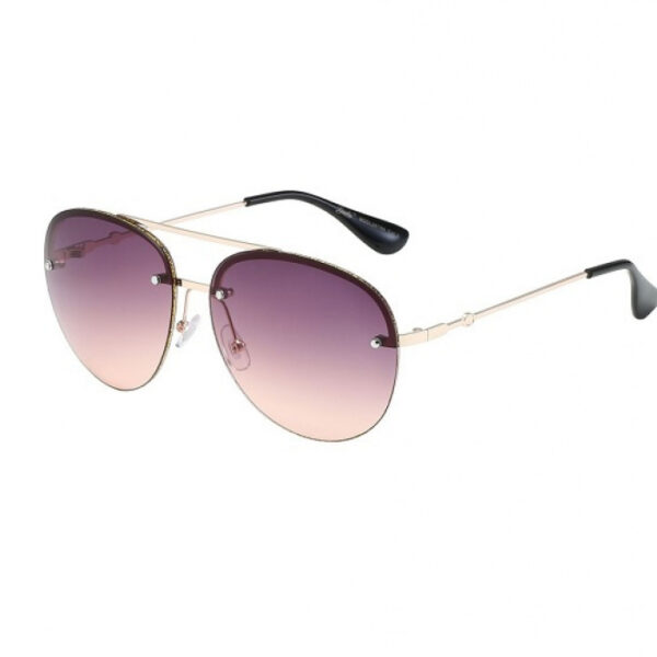 Sunglasses ~ Large Aviator Black