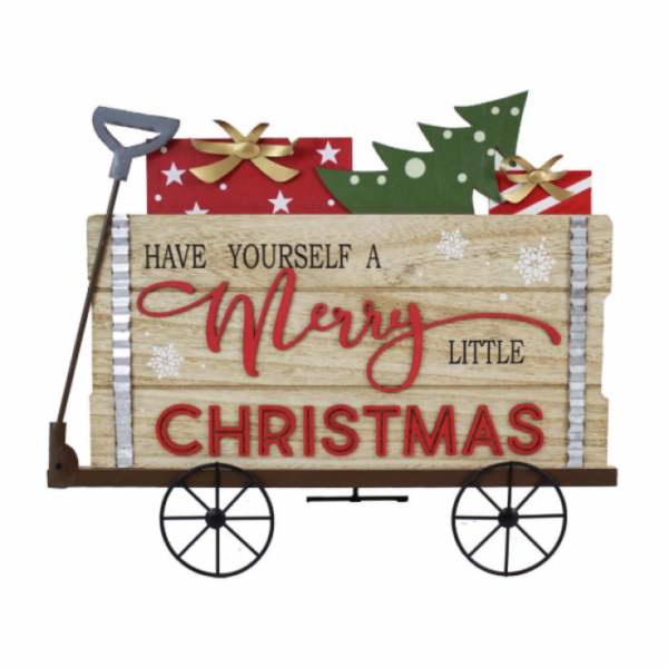 Tabletop Decor - Christmas Wagon