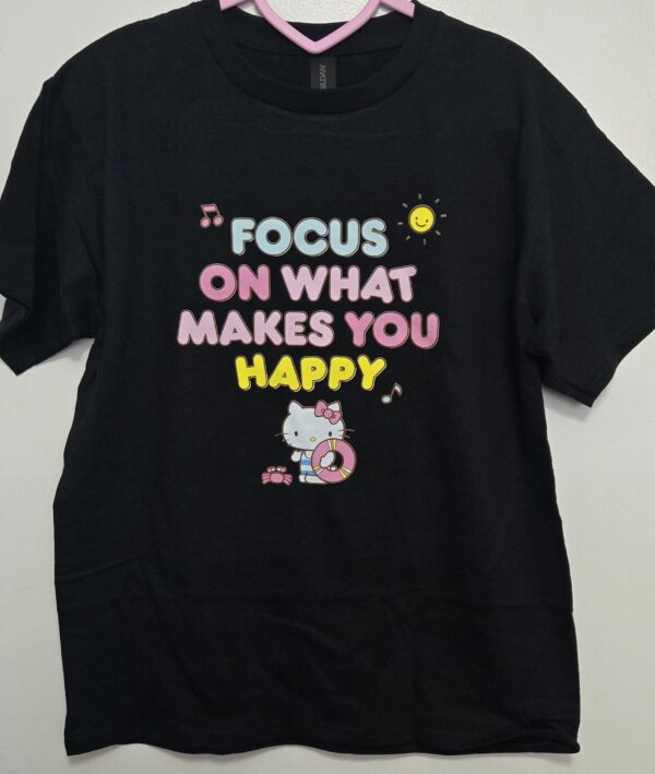 Kids Youth Large T-shirt Hello Kitty Focus